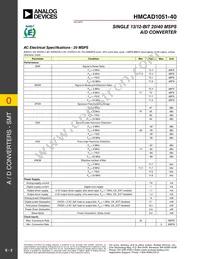 HMCAD1051-40 Datasheet Page 3