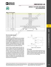 HMCAD1051-40 Datasheet Page 8