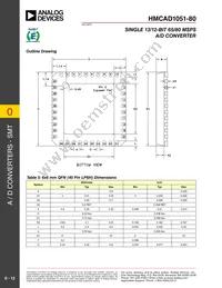 HMCAD1051-80 Datasheet Page 13