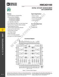 HMCAD1100 Datasheet Cover