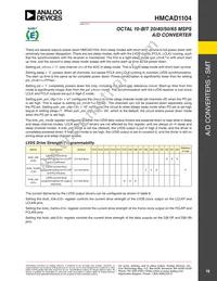 HMCAD1104 Datasheet Page 16