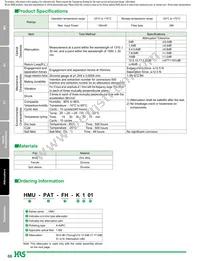 HMU-PAT-FH-K120 Datasheet Page 2