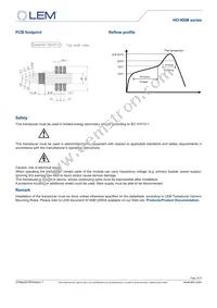 HO 15-NSM-0000 Datasheet Page 14