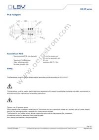 HO 25-NP-0000 Datasheet Page 16