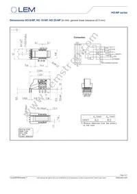 HO 25-NP-0000 Datasheet Page 17