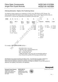 HOD1340-312/GBA Datasheet Page 5