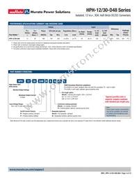 HPH-12/30-D48N-C Datasheet Page 2