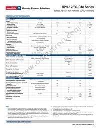 HPH-12/30-D48N-C Datasheet Page 4