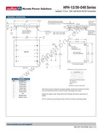 HPH-12/30-D48N-C Datasheet Page 7