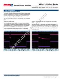 HPQ-12/25-D48NBL1-C Datasheet Page 9