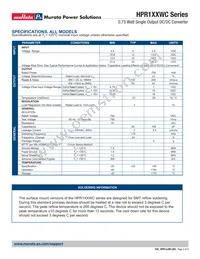 HPR100WC Datasheet Page 2