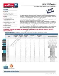 HPR102C Datasheet Cover