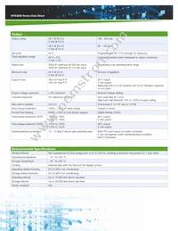 HPS3000-9-001 Datasheet Page 2