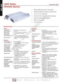 HPU1K5PS12-M Datasheet Cover