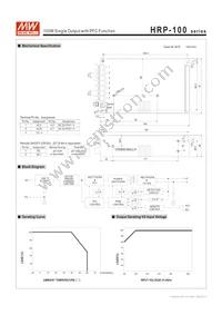 HRP-100-5 Datasheet Page 2