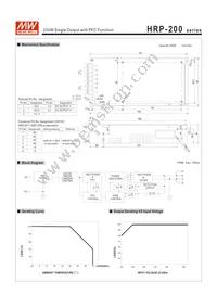 HRP-200-3.3 Datasheet Page 2