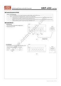 HRP-450-12 Datasheet Page 3