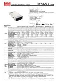HRPG-300-7.5 Datasheet Cover