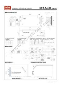 HRPG-600-7.5 Datasheet Page 2