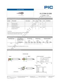 HS-2210M-03-0300 Datasheet Page 3