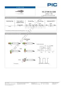 HS-2210M-04-0300 Datasheet Page 3