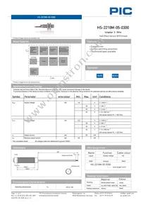 HS-2210M-05-0300 Cover