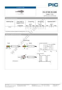 HS-2210M-05-0300 Datasheet Page 3