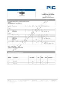 HS-2212M-01-0300 Datasheet Page 2
