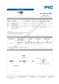 HS-2212M-01-0300 Datasheet Page 3
