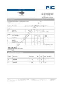 HS-2212M-03-0300 Datasheet Page 2