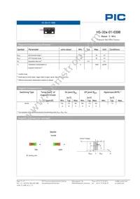 HS-324-01-0300 Datasheet Page 3