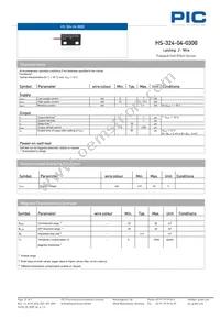 HS-324-04-0300 Datasheet Page 2