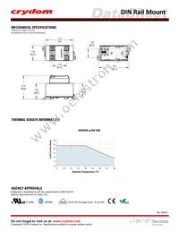 HS301DR-HD6025 Datasheet Page 2
