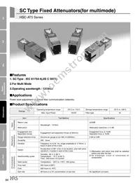 HSC-AT5S-B10A(40) Datasheet Cover