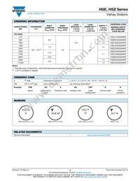 HSE103MAQSDFKR Datasheet Page 3