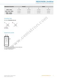 HSE18-P4A1BA Datasheet Page 5