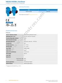 HSE18L-N4A5BA Datasheet Page 2