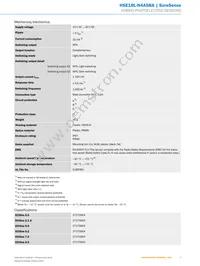 HSE18L-N4A5BA Datasheet Page 3