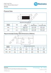 HSF-1-100-11R0-K-LF Datasheet Page 2