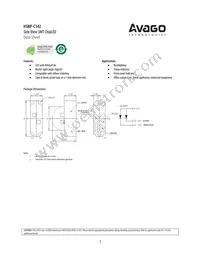 HSMF-C142 Datasheet Cover