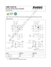 HSMF-C150 Datasheet Cover