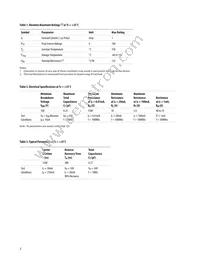 HSMP-381Z-TR1G Datasheet Page 2