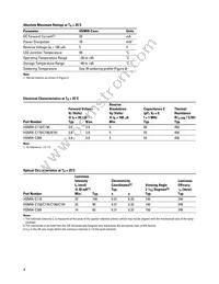 HSMW-C170 Datasheet Page 4