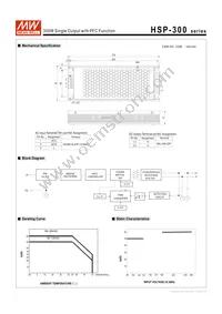 HSP-300-2.8 Datasheet Page 2