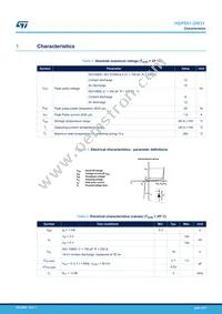 HSP051-2W3Y Datasheet Page 2