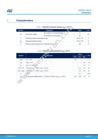HSP061-4M10 Datasheet Page 2