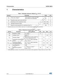 HSP061-8M16 Datasheet Page 2