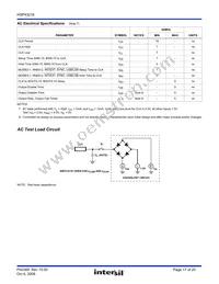 HSP43216JC-52Z Datasheet Page 17