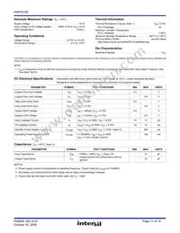HSP45106JC-25Z Datasheet Page 11