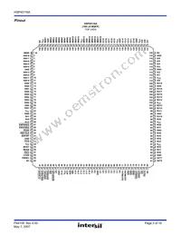 HSP45116AVC-52Z Datasheet Page 3